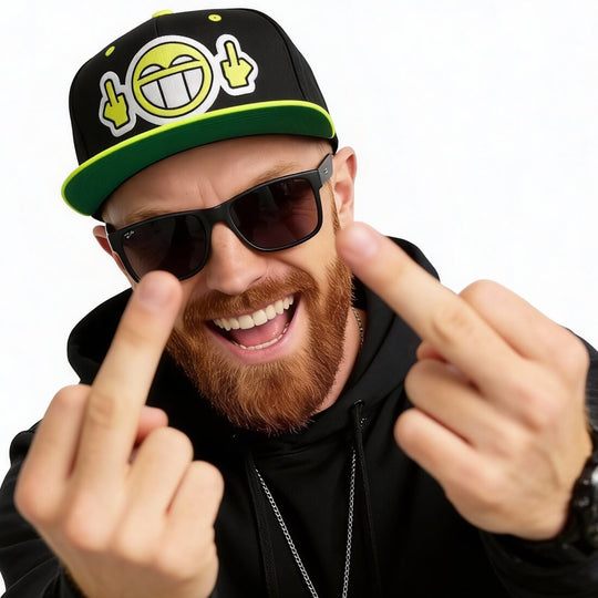 Smiley Mittelfinger
