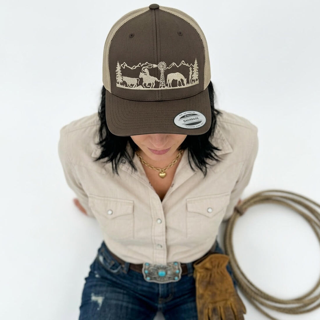 Alpabzug "Cowboy & Cowgirl" Trucker