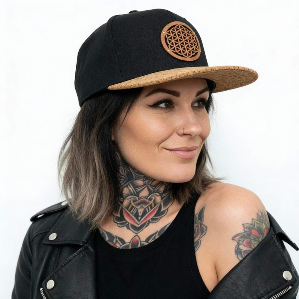 Blume des Lebens Woodcap