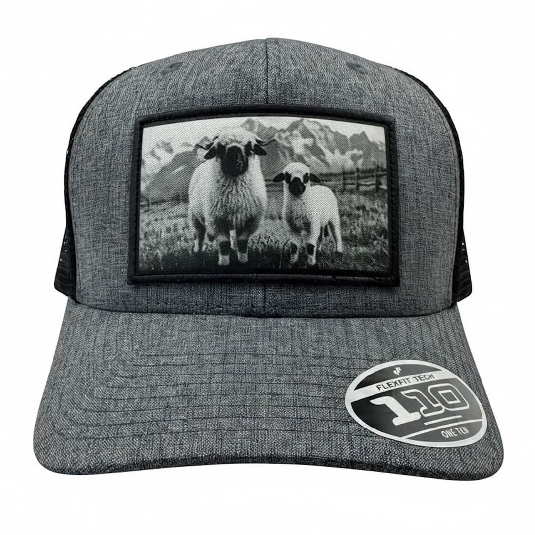 Walliser Schwarznasenschaf 110 Trucker Badge