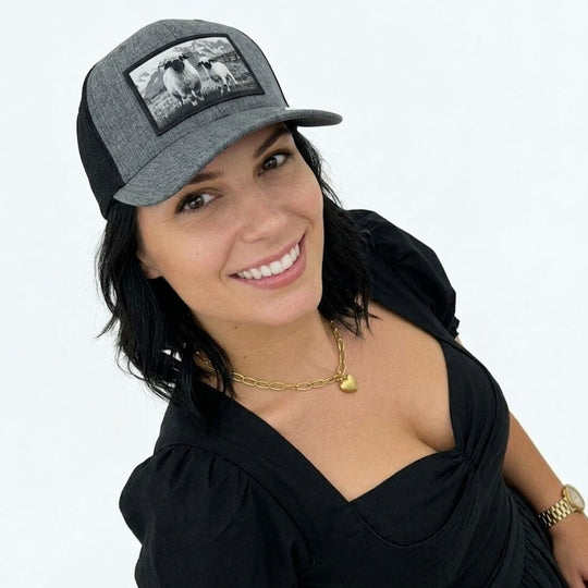 Walliser Schwarznasenschaf 110 Trucker Badge